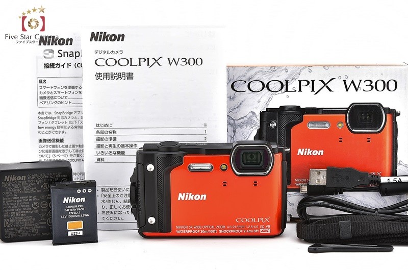 ニコン クールピクス COOLPIX W300（オレンジ） コンパクトデジタル