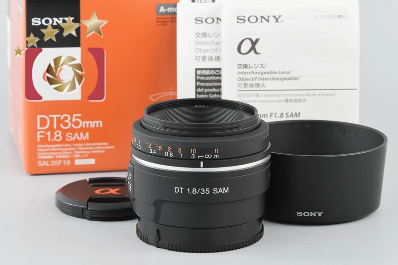 ソニー DT35mm F1.8 SAM SAL35F18 交換レンズ - 最安値・価格比較