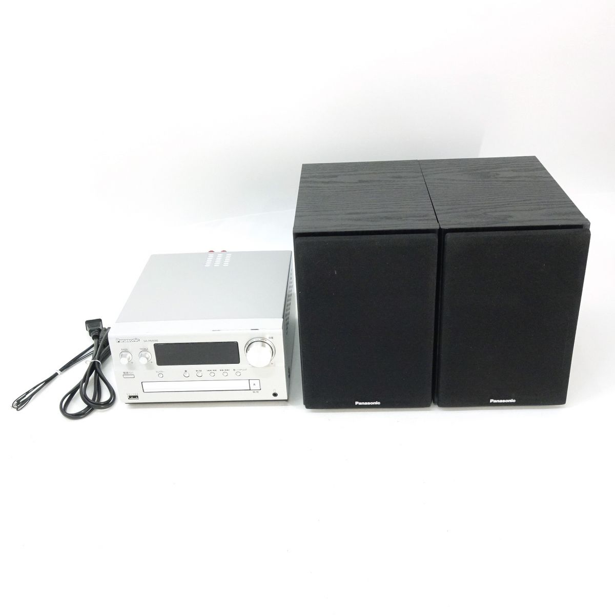 Panasonic コンパクトステレオシステム SC-HC400-K ブラック