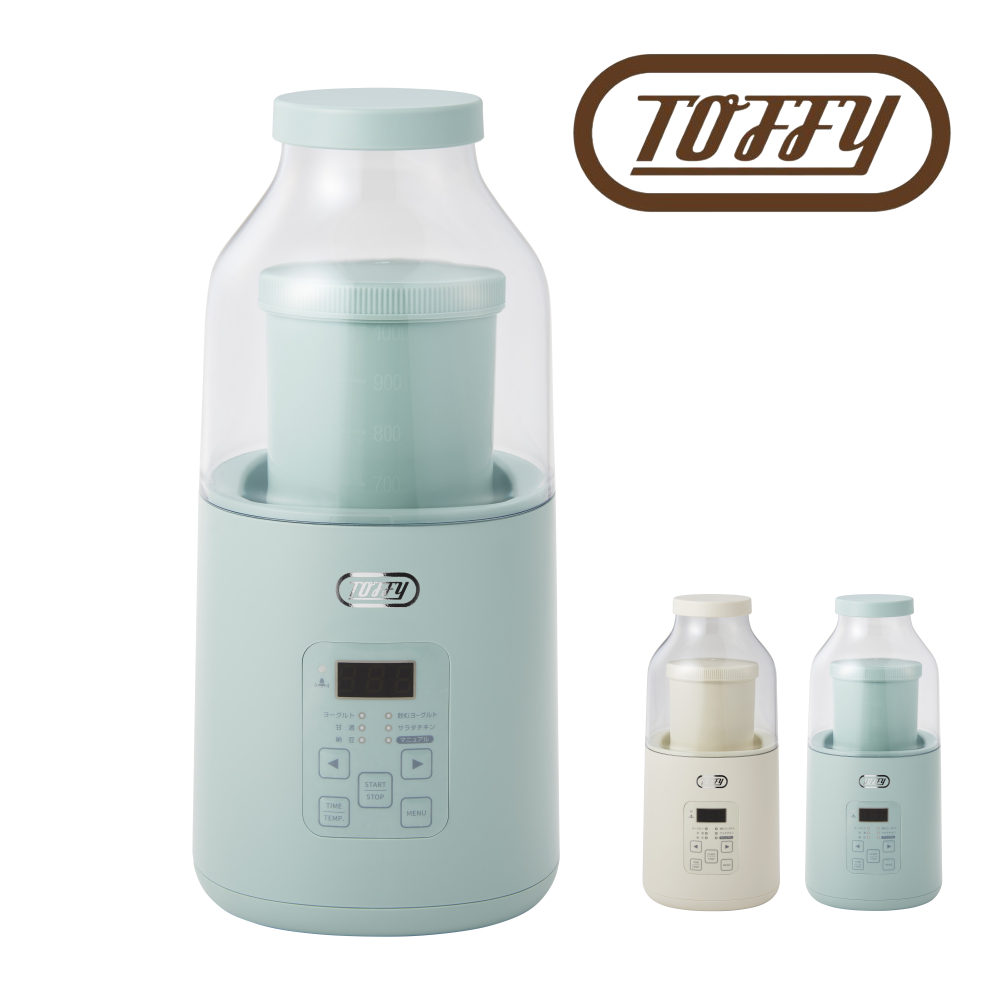 タニカ電器 ヨーグルティアS ガラスセット YS-02GB （ブラック