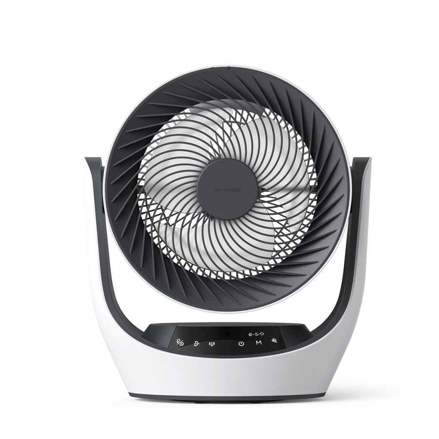 IRIS OHYAMA サーキュレーター扇風機 15cm ホワイト KSF-DC152T-W