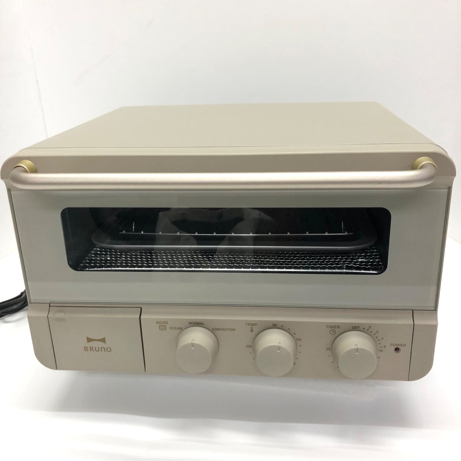 BRUNO スチーム＆ベイク トースター BOE067-GRG （グレージュ） BRUNO