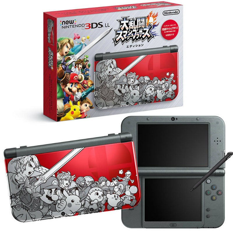 任天堂 Newニンテンドー3DS LL 大乱闘スマッシュブラザーズ