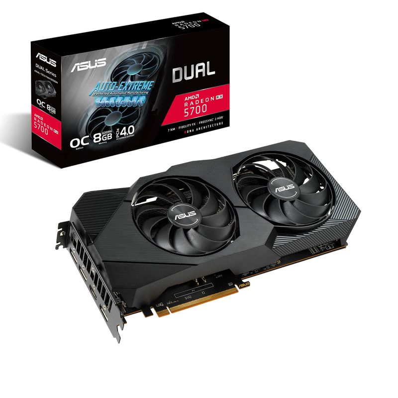 ASUS DUAL-RX5700-O8G-EVO グラフィックボード、ビデオカード - 最安値