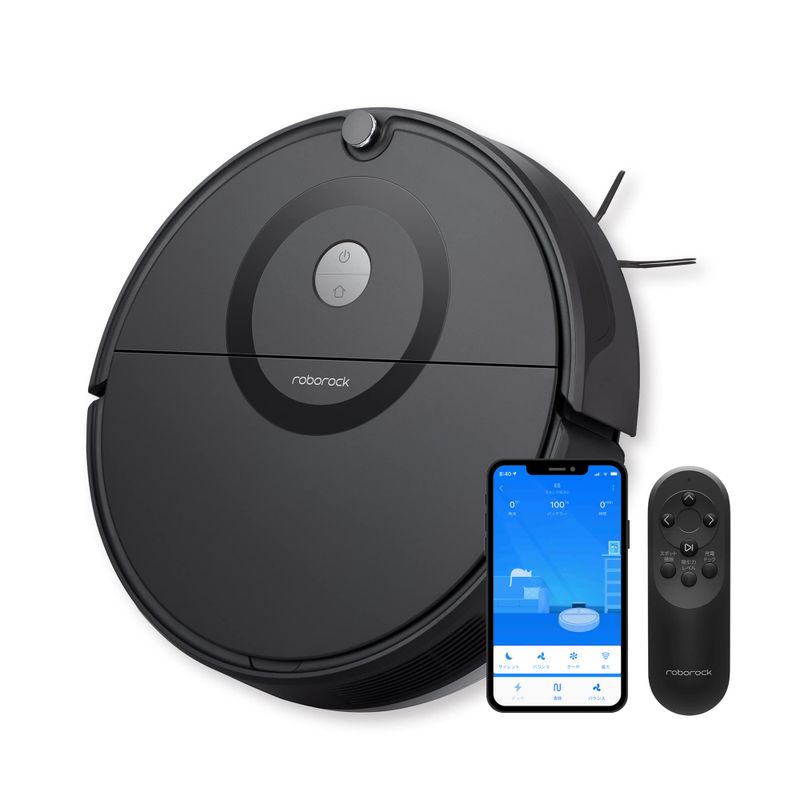 Roborock E5 ロボット掃除機 E552-04（ブラック） ロボット掃除機 - 最