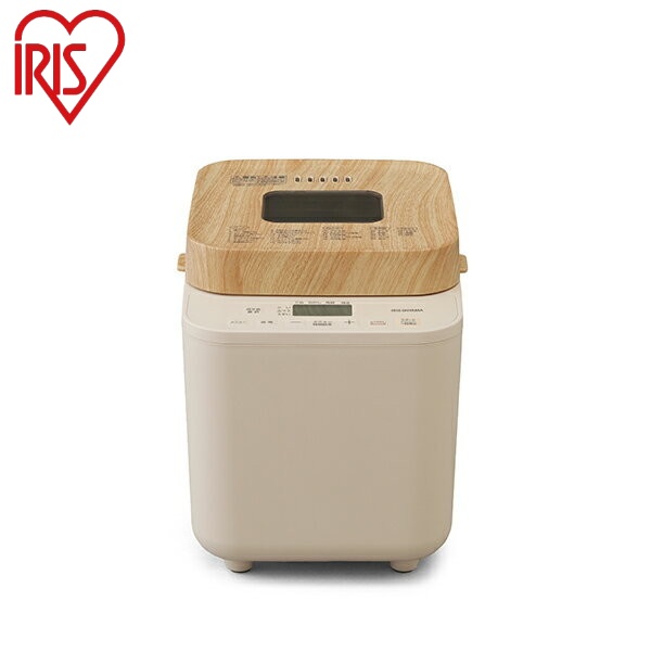 IRIS OHYAMA コンパクトホームベーカリー IBM-010-C （サンドベージュ