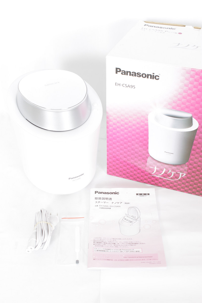 Panasonic パナソニック スチーマー ナノケア EH-CSA95-P（ピンク調