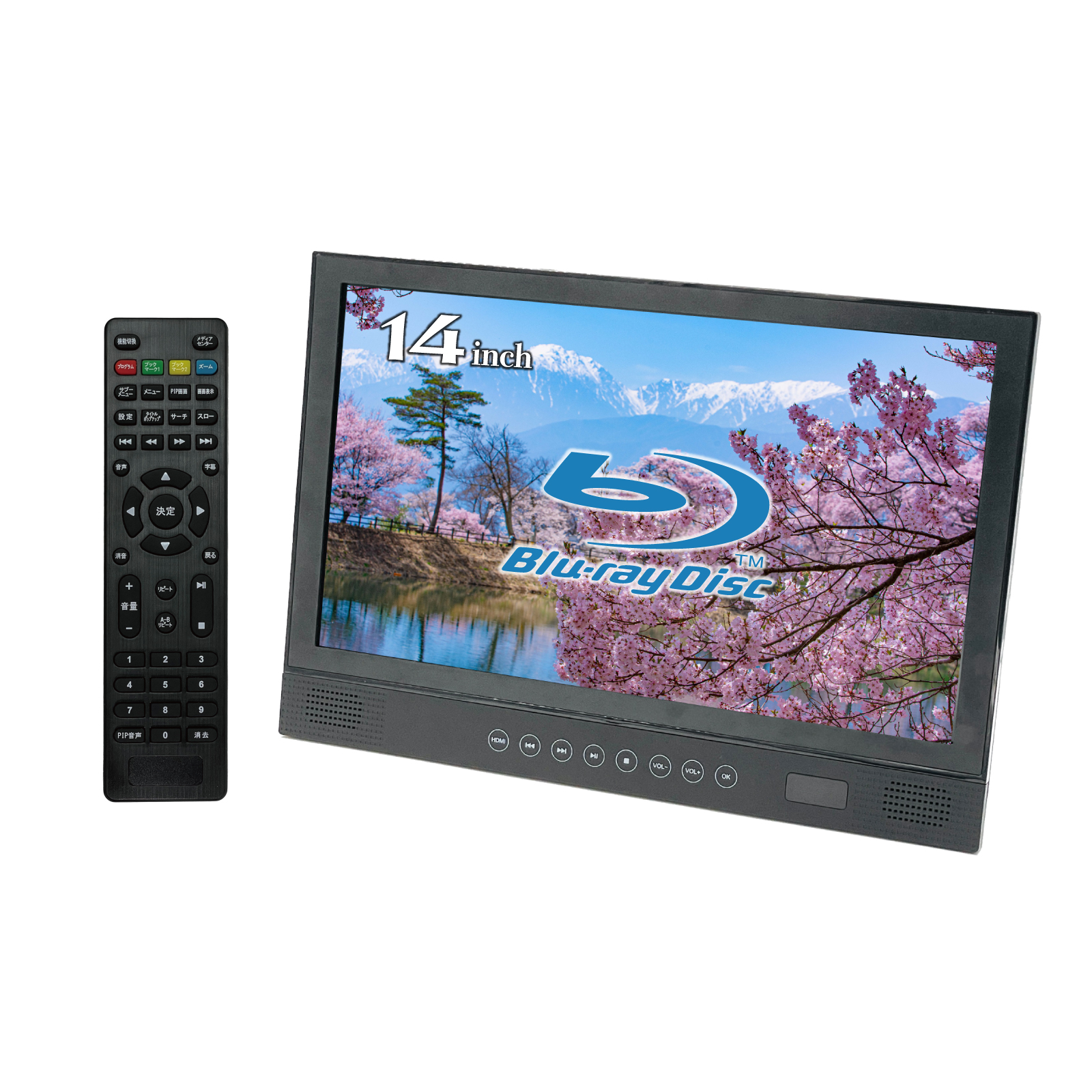 AVOX(テレビ、オーディオ) APBD-1030HW ポータブルブルーレイ、DVD