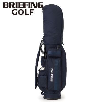 BRIEFING キャディバッグ（色：ネイビー系）｜ゴルフ用バッグ｜ゴルフ