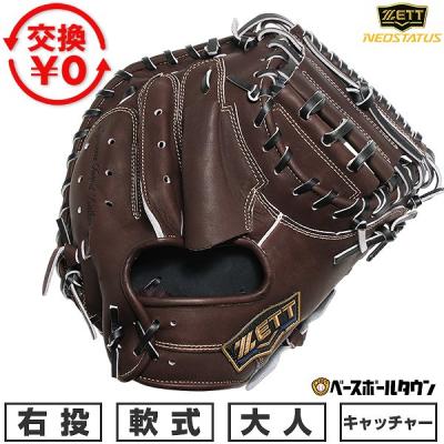 ゼット キャッチャーミット 軟式 ネオステイタスのおすすめ人気商品