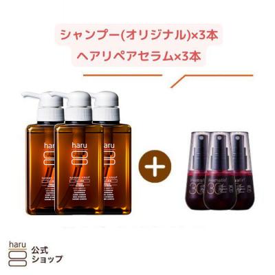 haru シャンプー 3本セット（コスメ、美容、ヘアケア）のおすすめ人気
