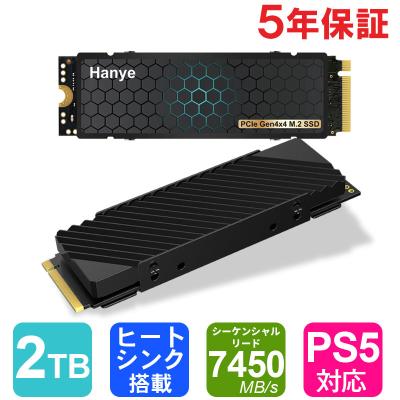 Hanye SSD 2TB PCIe Gen4x4（Hanye）のおすすめ人気商品一覧 通販
