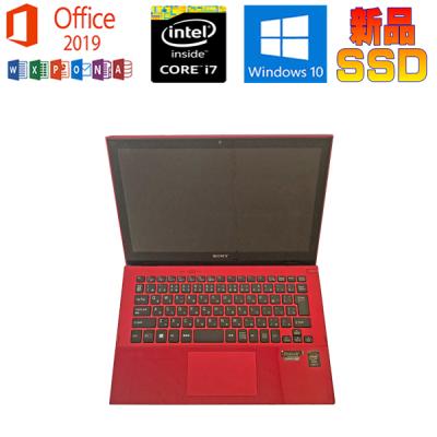 VAIO ノートパソコン本体（色：レッド系）｜スマホ、タブレット