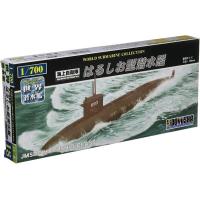 童友社 1/700 世界の潜水艦 No.18 海上自衛隊 はるしお型潜水艦
