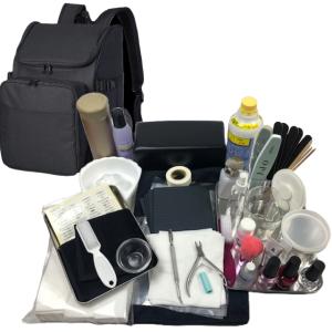 ネイリスト検定用品]基本フルセット【うかる〜ちぇ】シンプルバッグ