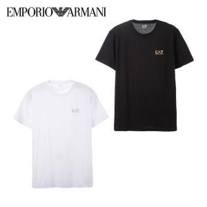 エンポリオアルマーニ EA7 プリントTシャツ クルーネック 半袖 メンズ