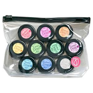 プリジェル ジェルネイル スーパーカラーEXドロップシリーズ10色セット