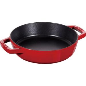 ストウブ staub ラウンド 両手フライパン 26cm ブラック 40511-725