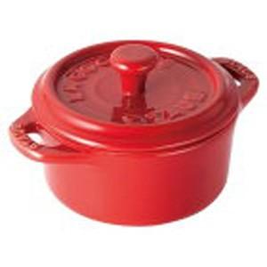 ストウブ staub セラミック ラウンド ミニココット 10cm チェリー