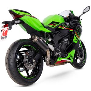 KAWASAKI カワサキ ZX-4R ZX4R 2023- スリップオン RED POWER