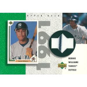 バーニー・ウィリアムス MLBカード Bernie Williams 2002 UD