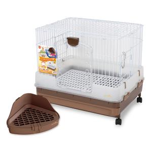 マルカン うさぎケージ うさぎのカンタンおそうじケージ ワイドB
