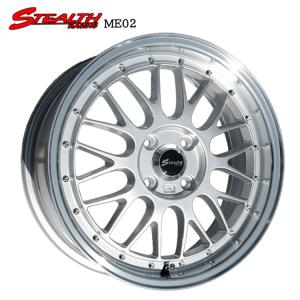 ステルスレーシング COMMANDER 01 15x8.0J オフセット+25 PCD100 深