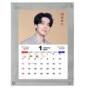 東方神起 TVXQ ユノ ユンホ 2026 ダイアリー 手帳 A6サイズ カレンダー