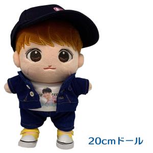 キャラクタードール チチャンウク似 着せ替え ぬいぐるみ 15cm 人形 韓