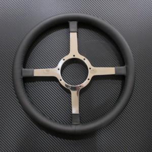 モトリタ Moto-Lita ウッドステアリングホイール クラシック フラット