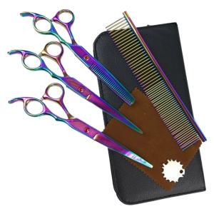 トリミングシザー カーブ 右用 トリマー 犬猫カット 切れ味抜群