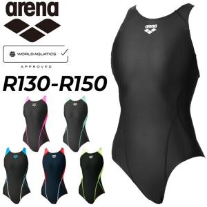 アリーナ（arena） ジュニア女子競泳用水着 「X-パイソン2 リミック