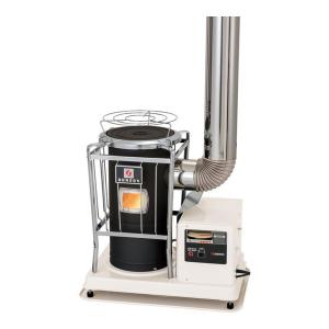 サンポット 【メーカー直送】煙突式 半密閉式 石油ストーブ 丸型 KSH