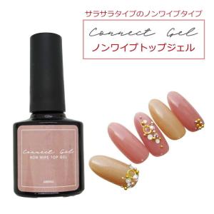 ボトルタイプ】サラサラタイプ ノンワイプ トップ ジェル ノーワイプ