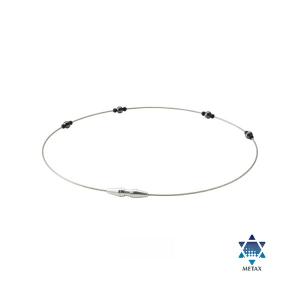 Phiten（ファイテン） ネックレス ワイヤー オニキス50CM : EZAKI NET