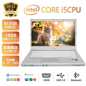 Let's note Panasonic Lets CF-SZ5 第6世代 Core i5 メモリ8GB SSD