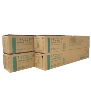 東芝 純正トナーカートリッジ T-FC425J 4色セット 適合機種：e-STUDIO