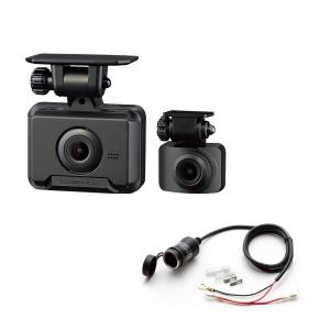 コムテック（Comtec） お得なセット品_COMTEC ZDR018 前後2カメラ