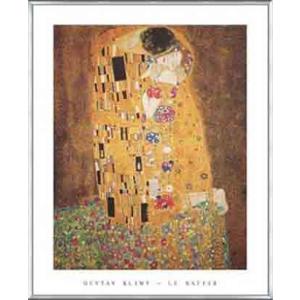 特別額装マット作品/ポスター/クリムト/ヒマワリの咲く農家の庭