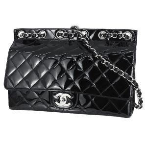 CAMBON シャネル ショルダーバッグ カンボンライン ブラック ピンク