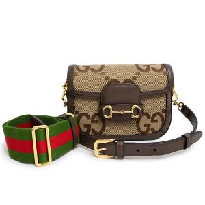 GUCCI（グッチ） ショルダーバッグ レディース ジャンボGG ブラウン