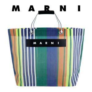 MARNI（マルニ） マルニフラワーカフェ ハンモックバッグ ストライプ