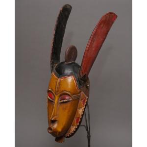 アフリカ コンゴ ペンデ族 マスク 仮面 No.179 木彫り アフリカン