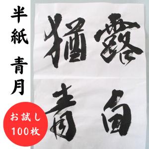 半紙 / 書道半紙 雪心1000枚 手漉き 【漢字用】 100枚P×10パック : 筆
