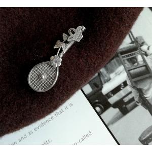 ヴィクトリアン シルバー ブローチ 1893年 イギリスアンティーク : BAU