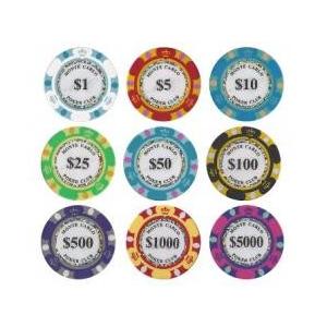 カジノチップ ポーカーチップ モンテカルロポーカーチップサンプル10