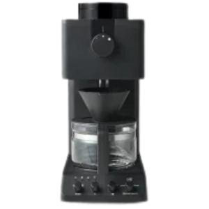ツインバード 全自動コーヒーメーカー 6カップ用 CM-D465B ブラック