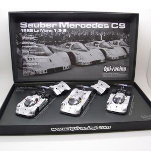 1/43 ザウバーメルセデスC9 1989年 ルマン3台セット hpi racing - 最