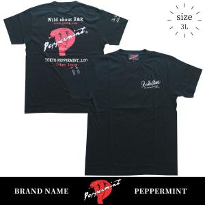 Tシャツ BACK COBRA TEE 3 RSN-3434 黒 サイズLL ロカビリー