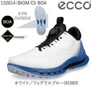 ecco（エコー） BIOM C5 BOA 132614 WHITE/FEDERAL_BLUE(61583) ゴルフ